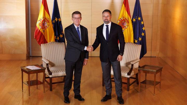 Feijóo y Abascal resetean su relación para cerrar la crisis en Valencia