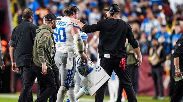 Detroit Lions OL has bounce-back effort amid injuries vs Commanders