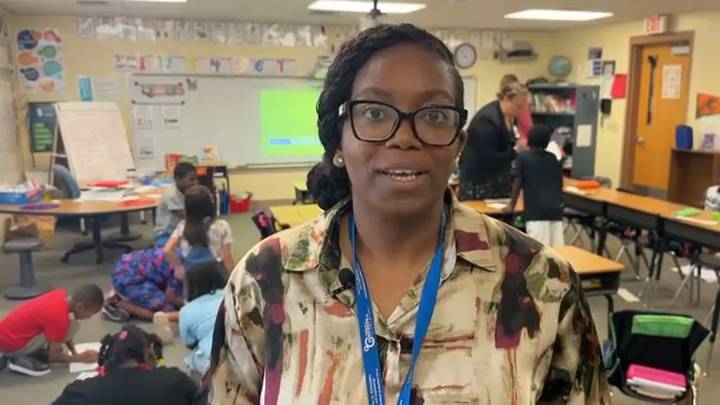 A+ Teacher recognized for giving her all in the classroom