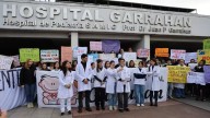 Guerra a la salud pública: el gobierno sancionó a trabajadores del Garrahan