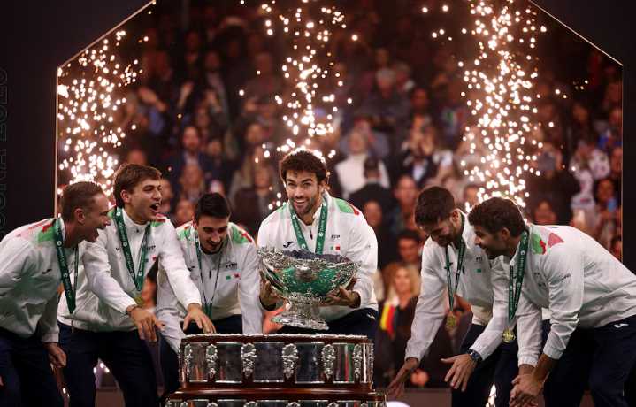 Italia venció a España en la final de la Copa Davis y se coronó campeón por tercera vez consecutiva