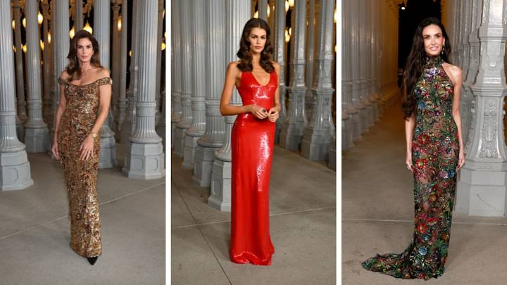 Demi Moore, Kaia Gerber and Cindy Crawford lead the best dressed at the LACMA Gala