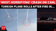 Dramatic Video: Turkish Air Force Jet Spirals Into Earth, Crashes In Georgia