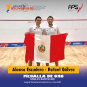 Perú logró el oro en dobles masculino de Squash en los Juegos Bolivarianos 2025