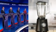 Nation Torn Between Watching Democratic Debates, Sticking Face In Blender