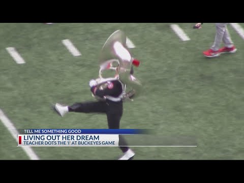 Grove City teacher lives out dream of dotting the 'i'