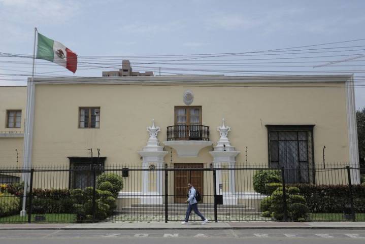 Peru reviews safe passage to Mexico for former PM holed up at Mexican embassy