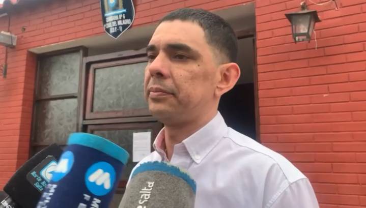 Adrián Saavedra tras la absolución pidió justicia para Jimena Salas