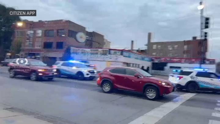 Chicago police officer injured after being struck by vehicle