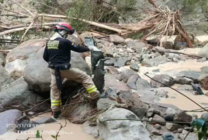 Hallan cadáver de joven tras creciente súbita en Silvania, Cundinamarca