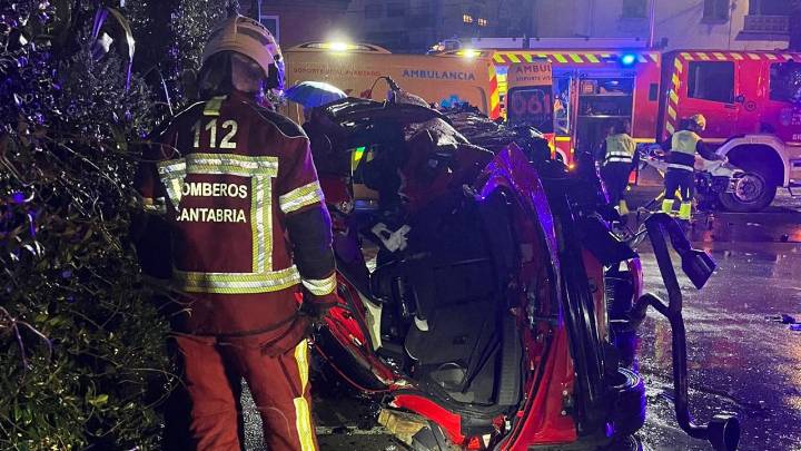 Mueren tres jóvenes de 22, 23 y 25 años en un accidente de tráfico en Cabezón de la Sal, Cantabria