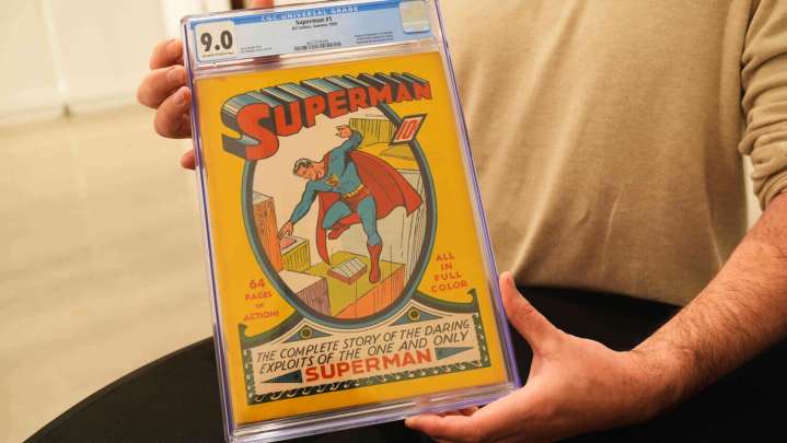 It's a bird! It's a plane! It's a rare Superman comic book! And it fetched $9.12M!