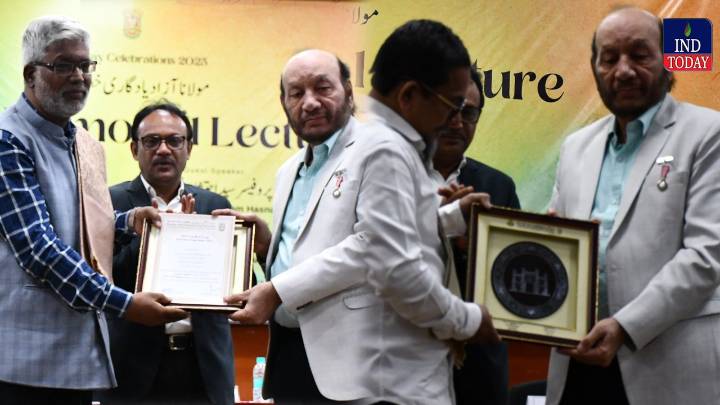 FM Saleem and Khaja Ather Moin Honoured with Sitara