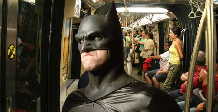 Man Dressed as Batman Made Subway Commuters Kinder, Study Finds