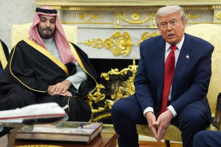 Trump attacks ABC's Mary Bruce over Jeffrey Epstein files question