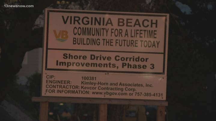 Residents say Shore Drive project could bring lasting positive changes, but a current heavy traffic headache