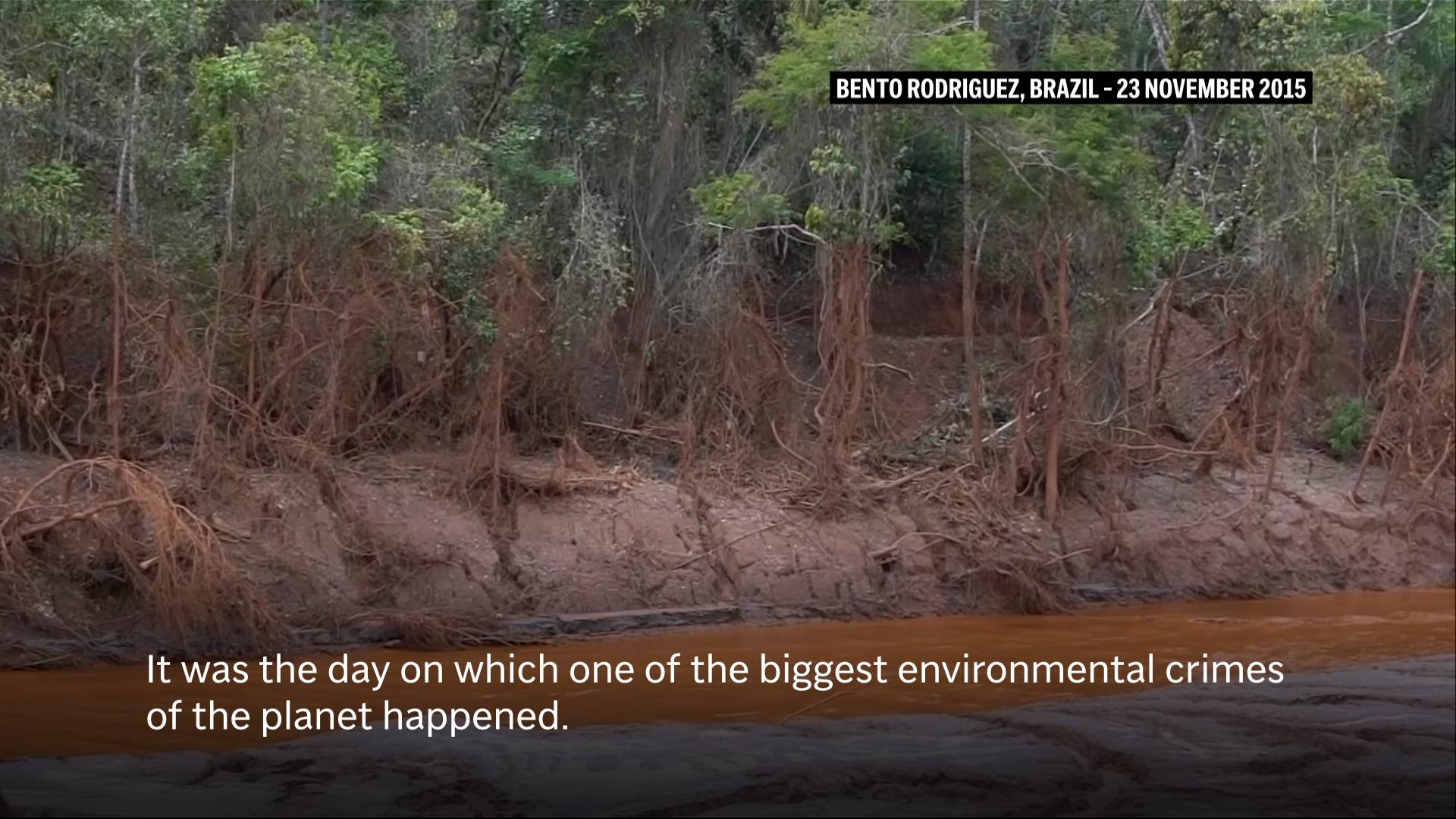 A decade after Brazil’s deadly dam collapse, Indigenous peoples demand justice on the eve of COP30