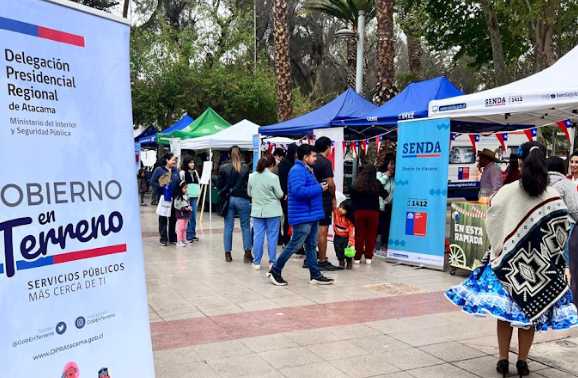 Gobierno en Terreno continúa acercando los servicios públicos a la comunidad en Copiapó