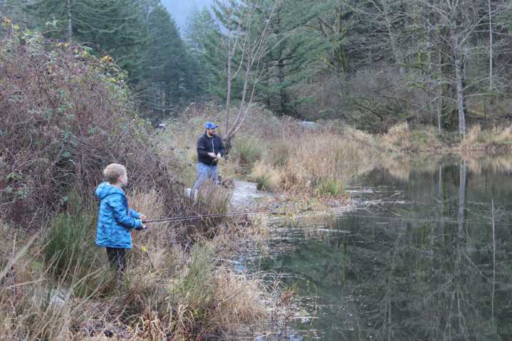 Lowland lakes stocked for trout fishing