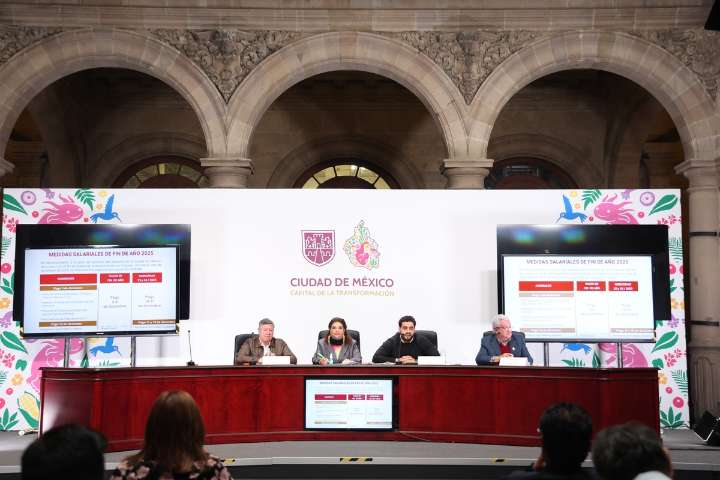 Gobierno de CdMx anuncia fecha para pagos de fin de año a sus trabajadores