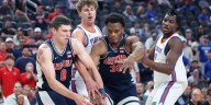 Humbled In Vegas: The Gator men’s basketball team falls to No. 13 Arizona; Haugh scores career high 27 points