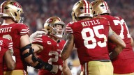 What 49ers’ Christian McCaffrey, George Kittle said about Brock Purdy’s brutal picks