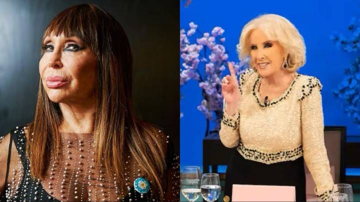 La contundente reacción de Mirtha Legrand ante el regreso de Moria Casán a El Trece