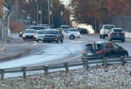 Icy roads, bridges snarl Monday morning commute in Valley