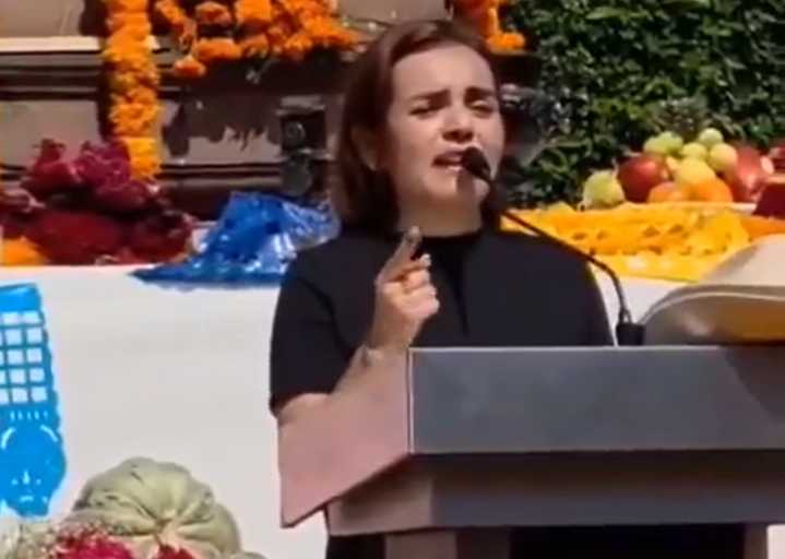 Viuda de Carlos Manzo declara que lucha sigue junto con 'Movimiento del Sombrero'