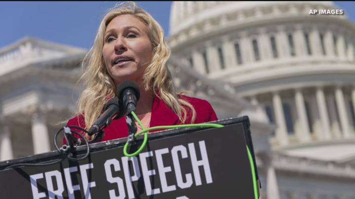 Rep. Marjorie Taylor Greene backers 'hurt' by planned exit, rift with Trump