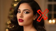 Adiós al labial rojo en Navidad: la nueva tendencia para este 2025 que es más elegante y moderna