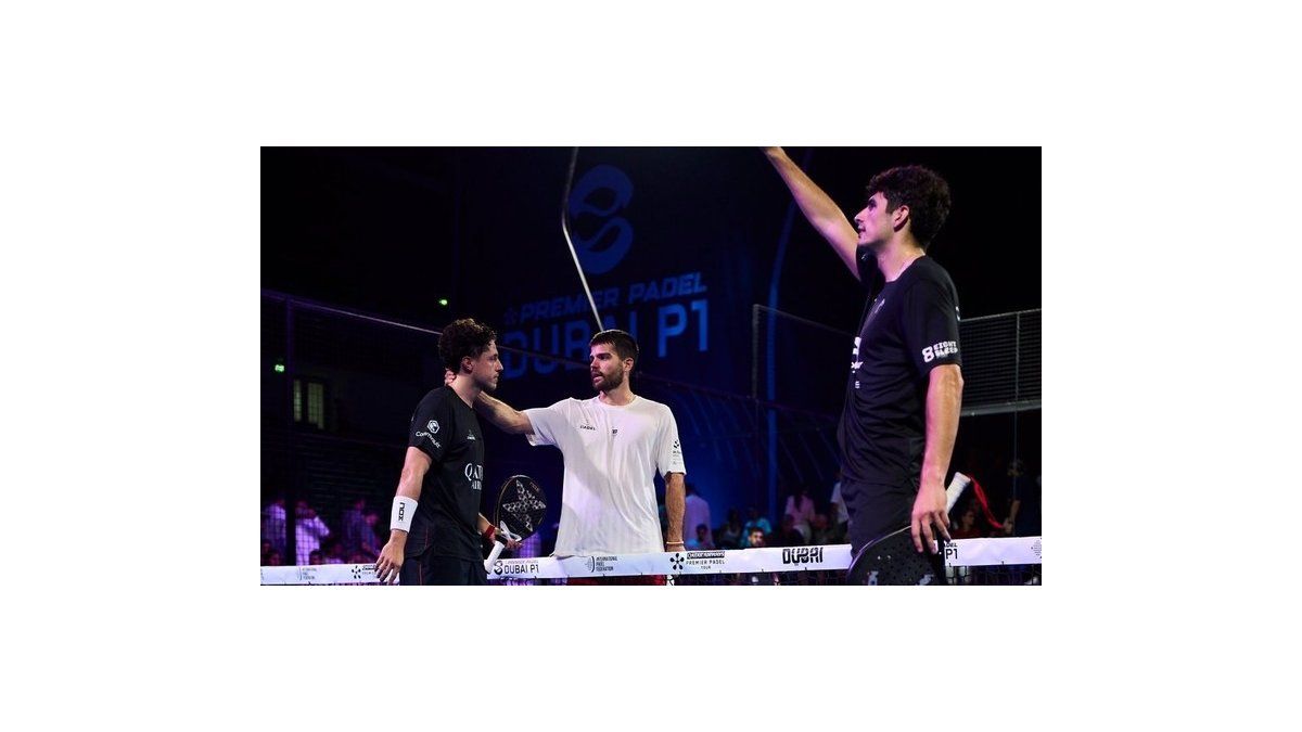 P1 de Dubai de pádel: habrá una nueva edición del clásico en la final entre Tapia y Chingotto