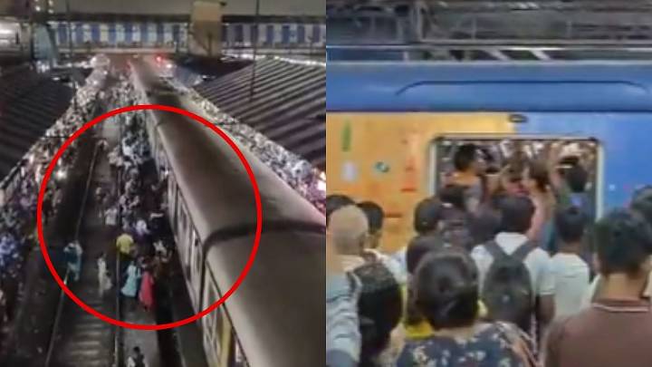 'Life Has Little Value': Commuters Seen Risking Lives As Trains Hit Delay Due To Motormen Strike In Mumbai