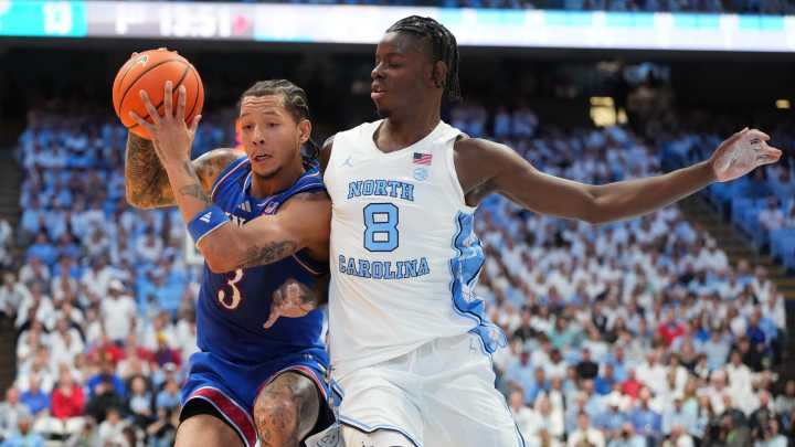 UNC basketball players discuss win vs Kansas