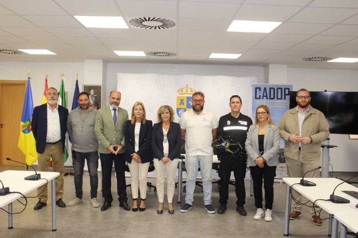 San Juan acoge el IV Congreso Andaluz de Drones en Operaciones Policiales