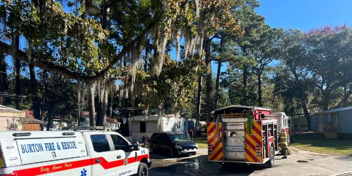 Two people displaced after house fire occurred while residents were not home
