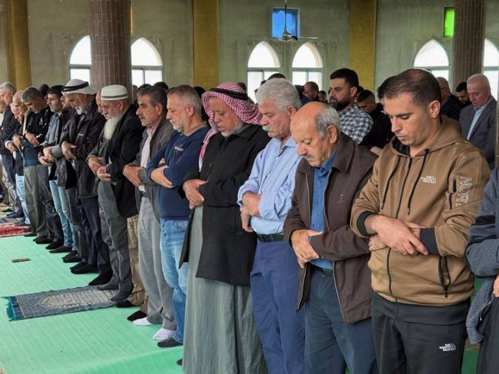 Palestinians return for prayers in West Bank mosque after settler attack