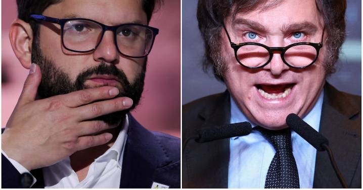 Del “poniendo zurdos en su lugar” al frío saludo en La Paz: el historial de tensiones entre Boric y Milei