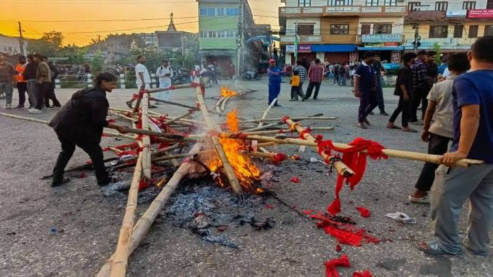 Curfew Imposed In Nepal’s Bara As Gen-Z Protesters Clash With UML Cadres