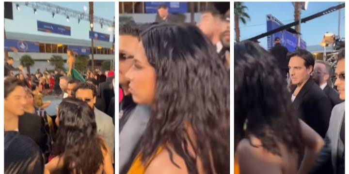 “Perdón”: el instante en que Ángela Aguilar toma a Nodal de la mano y deja a Vadhir Derbez con la palabra en la boca