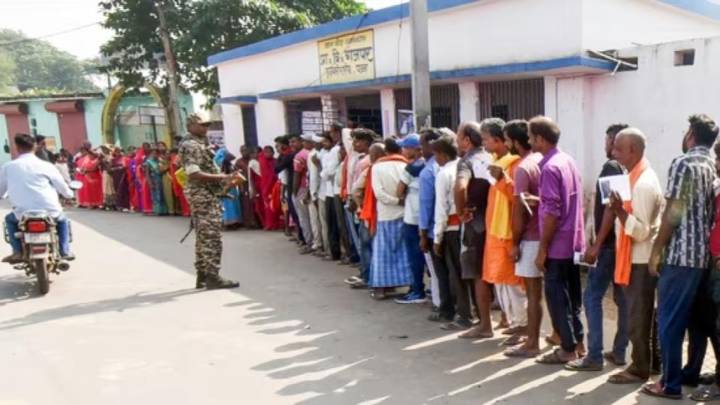 60 percent voter turnout till 5 pm 'Bihar Elections'