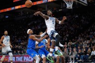 Timberwolves blowout short-handed Mavericks