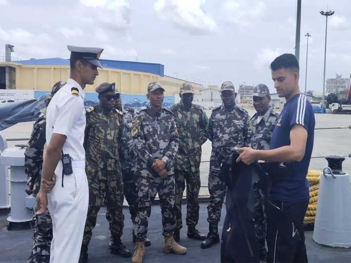 INS Savitri arrives in Mozambique, fostering stronger bilateral m
