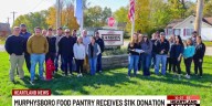 Samron employees donate $11,000 to Murphysboro food pantry