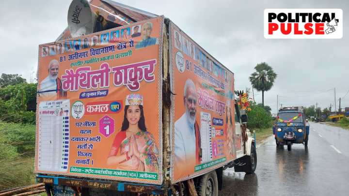 In RJD territory, BJP bets on 25-yr-old Maithili Thakur to turn Mithila pride into political capital