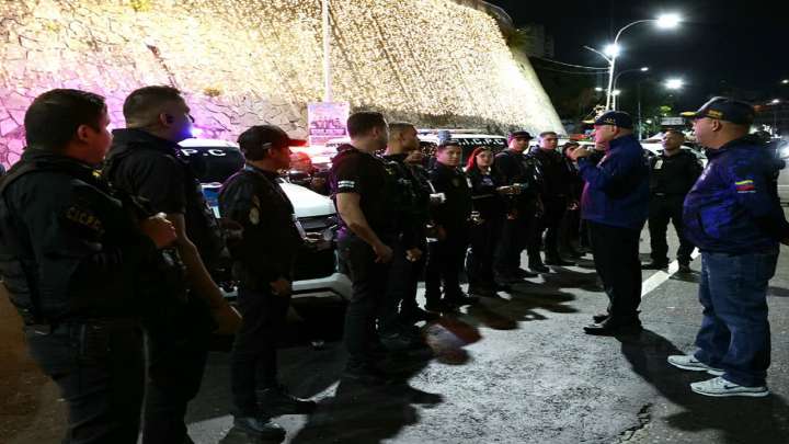 Ministro Cabello realizó recorrido de supervisión del despliegue de seguridad