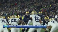 Notre Dame moves up to No. 9 in CFP rankings thanks to explosive offense