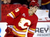 Surgery halts Sam Honzek’s breakout season with Flames