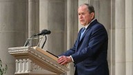 George W. Bush praises Dick Cheney at funeral service