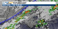 Brief cool-down today, stronger cold front on the way